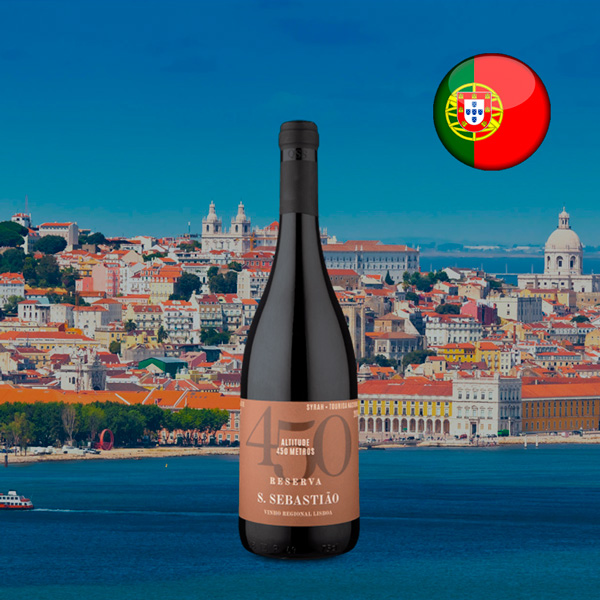 Altitude 450 Metros Reserva Regional Lisboa Syrah Touriga Nacional 2018 - Oferta