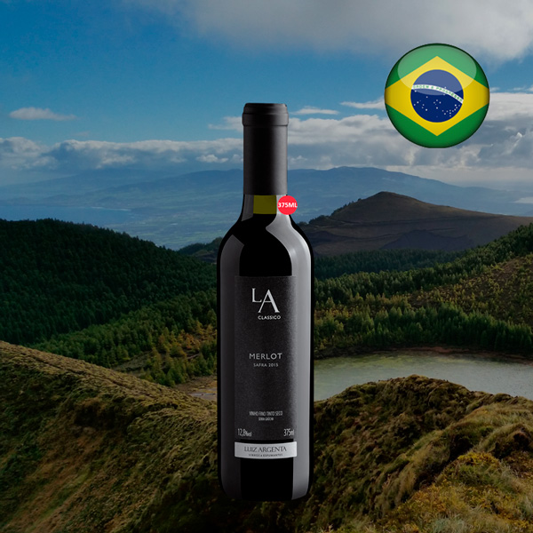 Luiz Argenta LA Classico Merlot 2015 375mL - Oferta