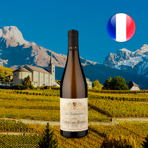 Maison Bouachon Les Rabassières A.O.C Côtes-du-Rhône Blanc 2020 - Oferta