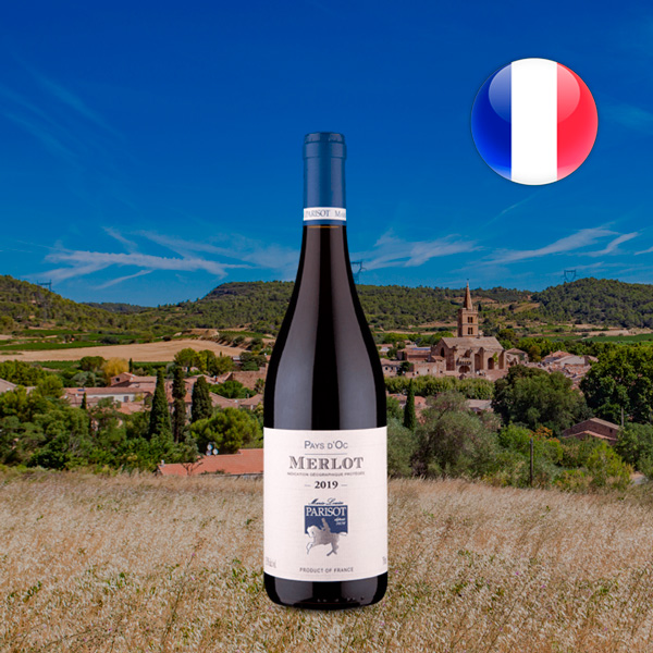 Marie Louise Parisot IGP Pays dOc Merlot 2019 - Oferta