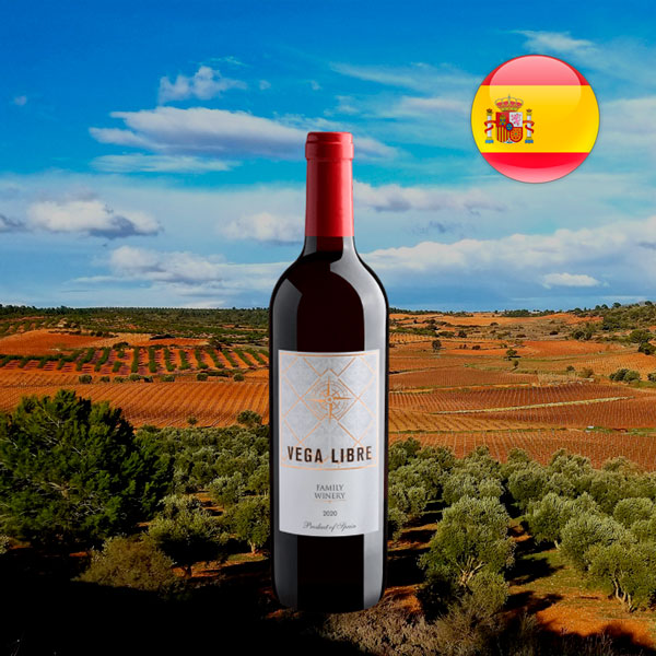 Vega Libre Tinto Bobal - Tempranillo 2020 - Oferta