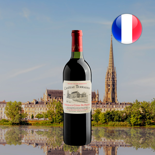 Chateau Terrasson Bordeaux Côtes de Francs AOC 1999 - Oferta