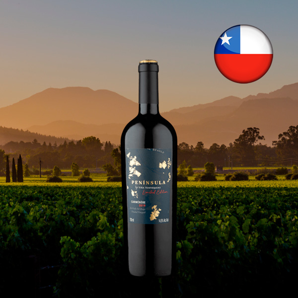 Península Limited Edition D.O. Valle Del Maipo Carménère 2019 - Oferta