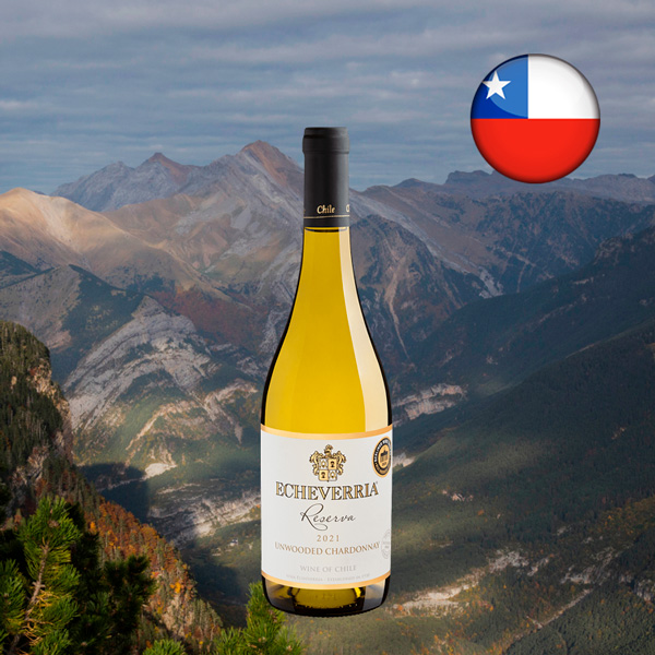 Echeverria Reserva Unwooded Chardonnay 2021 - Oferta