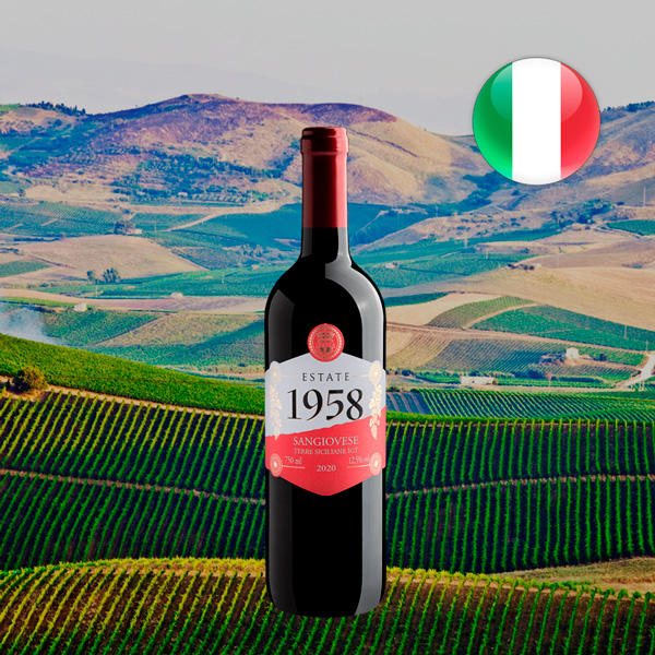 Estate 1958 Sangiovese Terre Siciliane IGT 2020 - Oferta