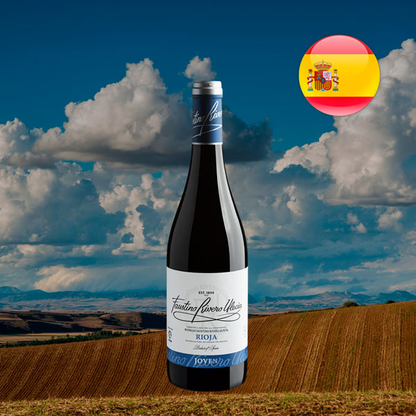 Faustino Rivero Ulecia Joven Tempranillo-Garnacha Rioja DOCa 2019 - Oferta
