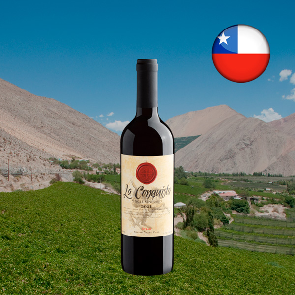 La Conquista Single Vineyard Syrah Valle Central DO 2021 - Oferta