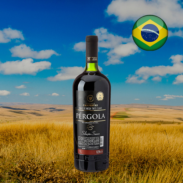 Pérgola Vinho de Mesa Tinto Suave - Oferta