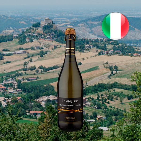 Frisante Botticello Lambrusco IGT dellEmilia Bianco Amabile - Oferta