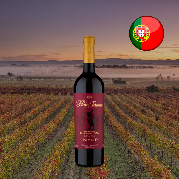 Pedro Teixeira Unoaked Edição Limitada DOC Bairrada Baga 2015 - Oferta