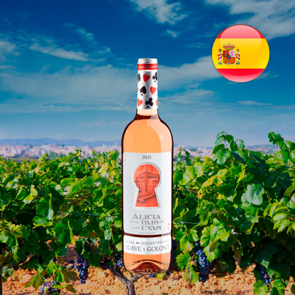 Alicia en el Pais de las Uvas Rosado Pálido 2021 - Oferta