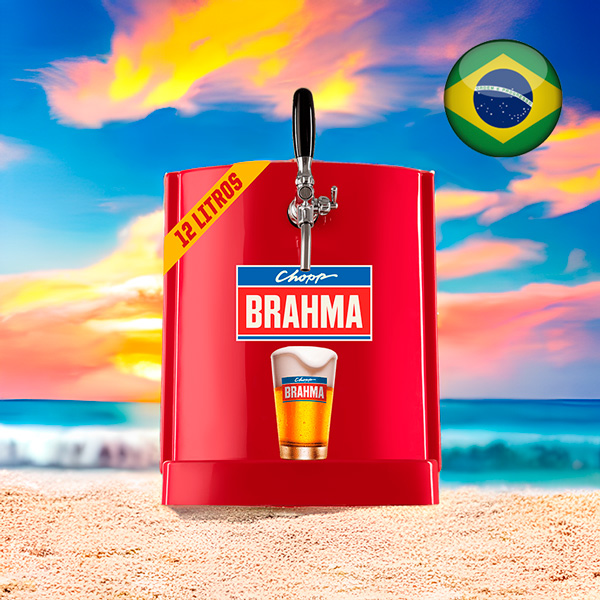 Chopp Brahma Claro 12L - Oferta