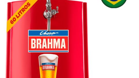 Chopp Brahma Claro 60L - Oferta