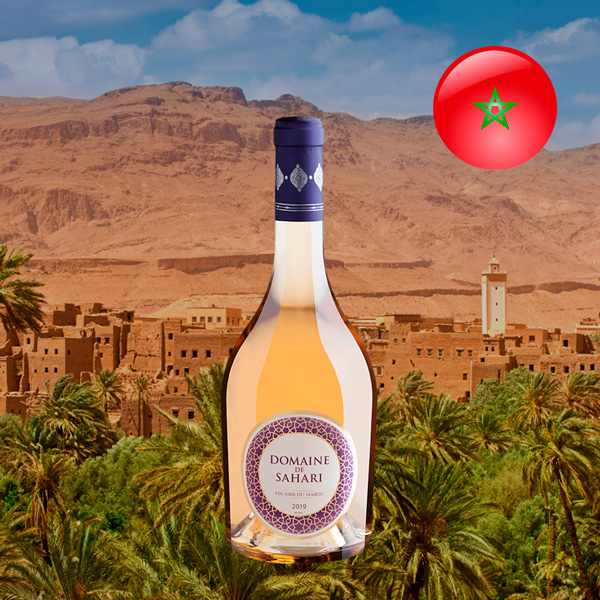 Domaine de Sahari L'Ensoleillée Vin Gris Du Maroc Beni M'Tir AOG 2019 - Oferta