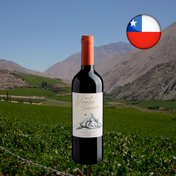 Vientos Sureños Cabernet Sauvignon-Merlot Valle Central DO 2021 - Oferta