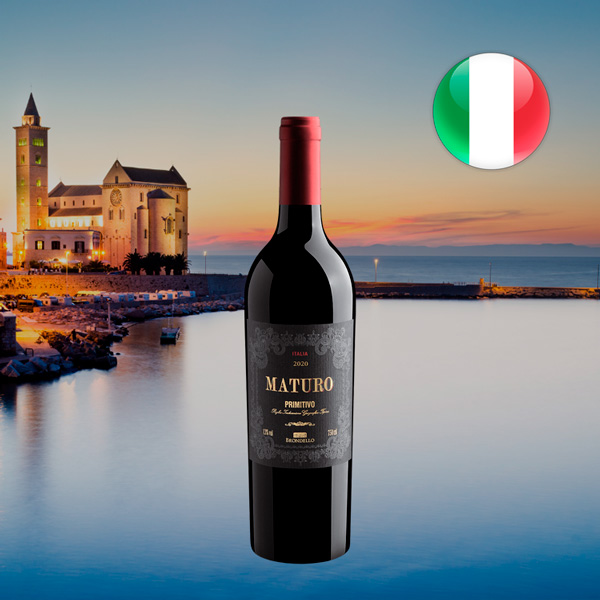 Brondello Maturo Primitivo Puglia IGT 2020 - Oferta