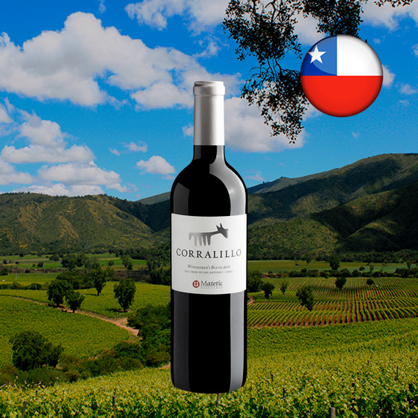 Matetic Corralillo Winemaker's Blend Valle de San Antonio DO 2019 - Oferta