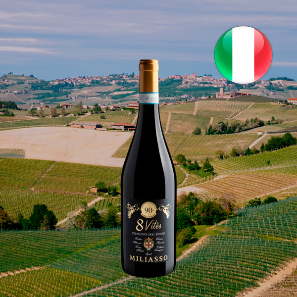 Miliasso 8 Vites Rosso Piemonte DOC 2021 - Oferta