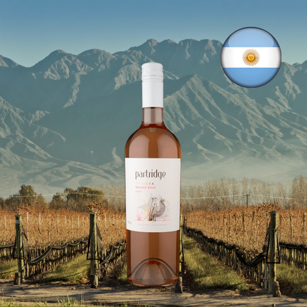Partridge Reserva Malbec Rosé 2020 - Oferta