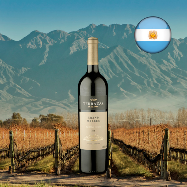 Terrazas de Los Andes Grand Malbec 2019 - Oferta