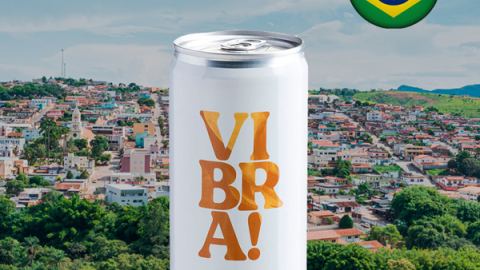 Vibra! Frisante - Vinho em Lata - Oferta