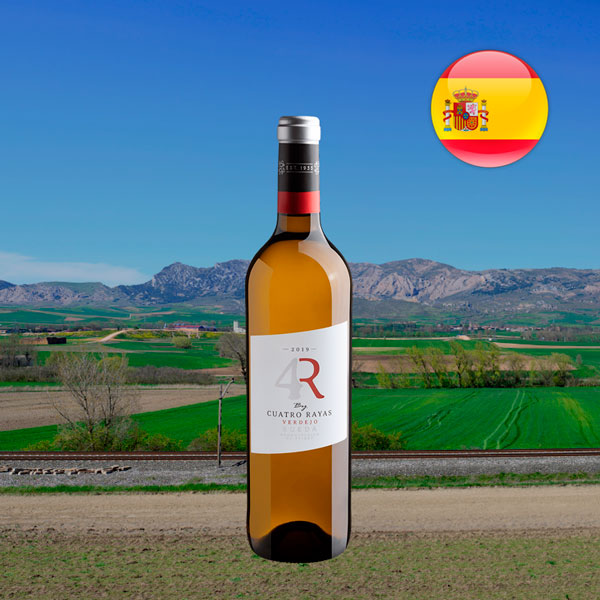 Cuatro Rayas 4R Verdejo Rueda DO 2019 - Oferta