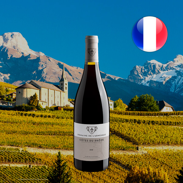 Domaine de L'Arnesque Rouge Côtes Du Rhône AOP 2018 - Oferta