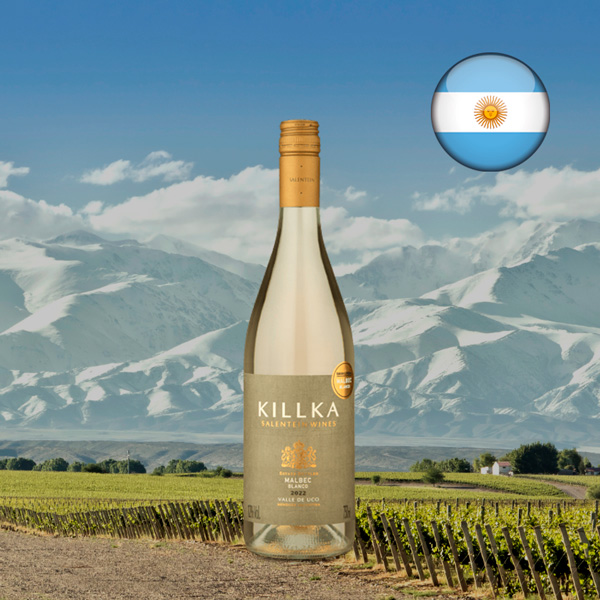 Killka Edición Limitada Valle de Uco Malbec Blanco 2022 - Oferta