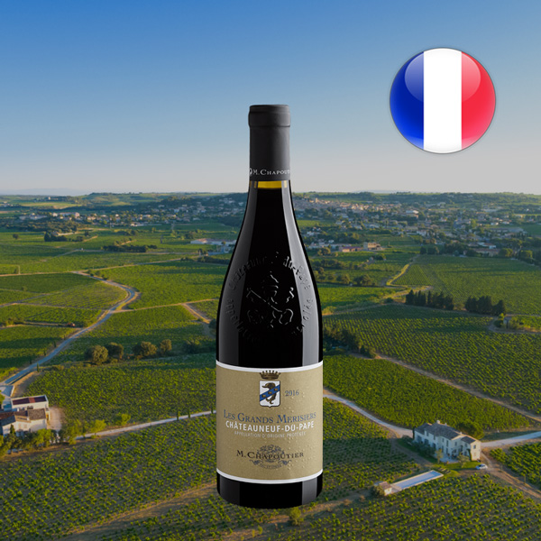 M. Chapoutier Les Grands Merisiers Châteauneuf-du-Pape AOP 2016 - Oferta