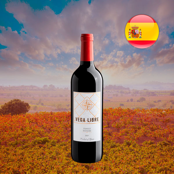 Vega Libre Tinto Bobal - Tempranillo 2021 - Oferta