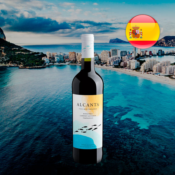 Alcanta Monastrell Cabernet Sauvignon Tempranillo Alicante DO 2021 - Oferta