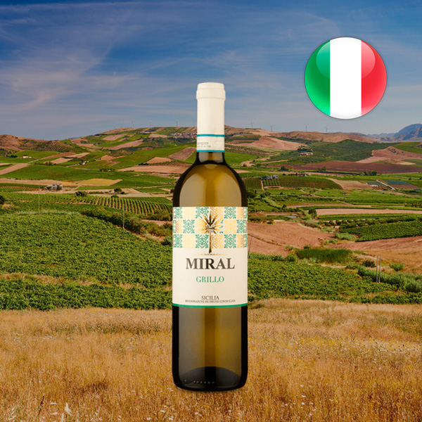 Miral DOC Sicilia Grillo Branco 2021 - Oferta