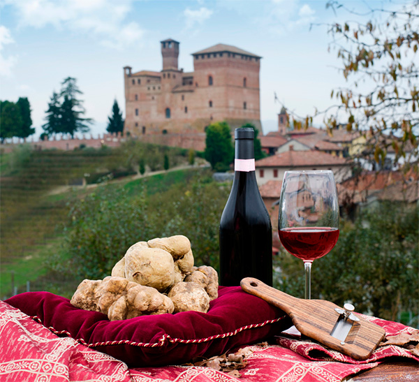 Trufas, pratos e vinhos