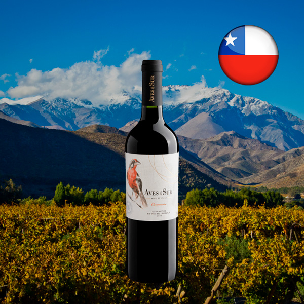 Aves Del Sur Carménère Valle del Loncomilla DO 2022 - Oferta