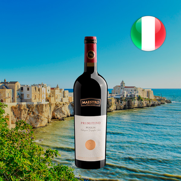 Maestro Italiano Primitivo Puglia IGT 2021 - Oferta