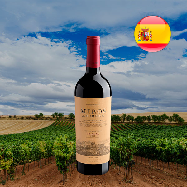 Miros de Ribera Crianza Ribera del Duero DO 2017 - Oferta