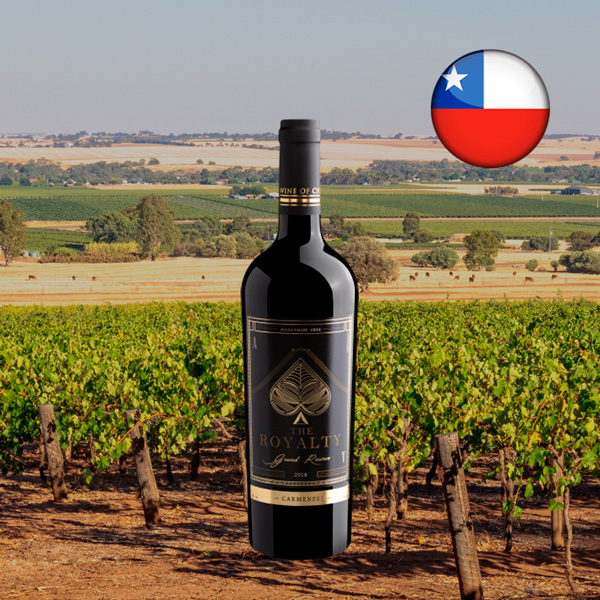The Royalty Grand Reserva Carménère Maule Valley DO 2018 - Oferta