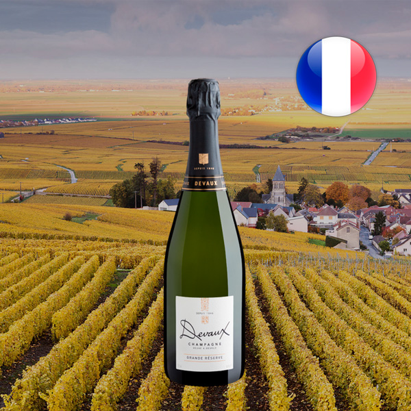 Champagne Veuve A. Devaux Grande Réserve Brut - Oferta