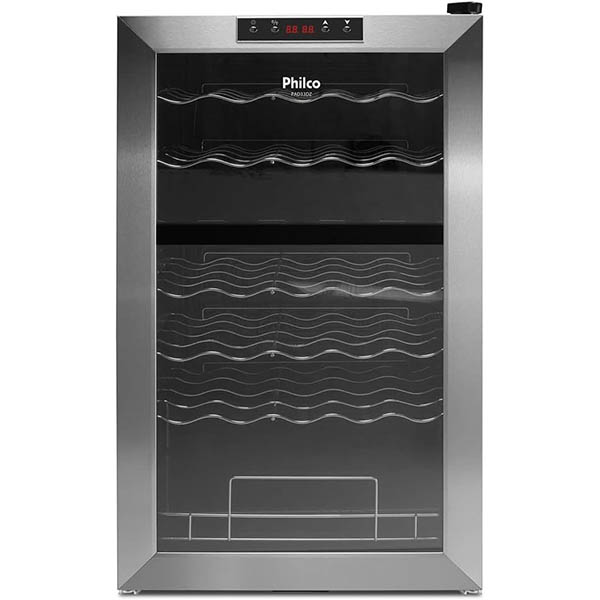 Adega Climatizada Philco PAD33DZ Display Eletrônico 33 Garrafas 127V - Oferta