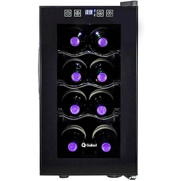 Adega Climatizada Gallant Milano 25L 8 Garrafas Preta GAD08P1ZC-PT220 220V - Oferta