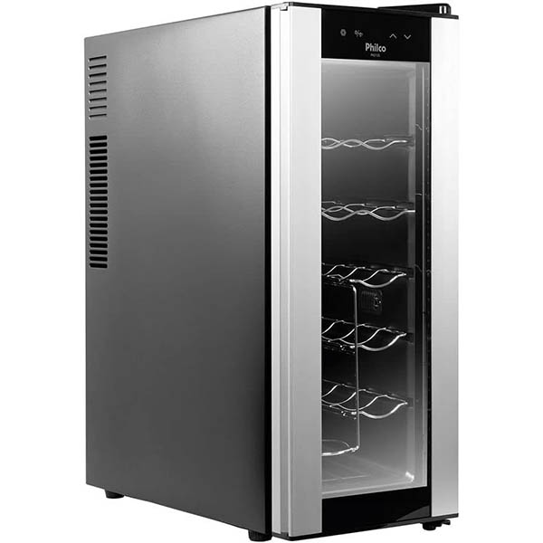 Adega Climatizada Philco PAD12S 12 Garrafas 127V - Oferta