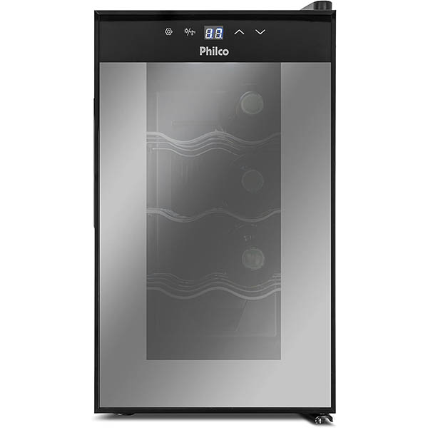 Adega Climatizada Philco PAD8 8 Garrafas Display Digital Bivolt - Oferta