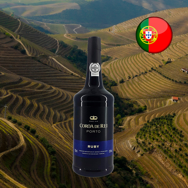 Vinho do Porto Coroa de Rei Poças Ruby - Oferta