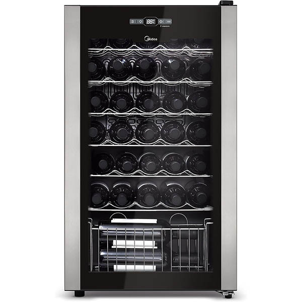 Adega Climatizada Midea WBB342 34 Garrafas 220V 2