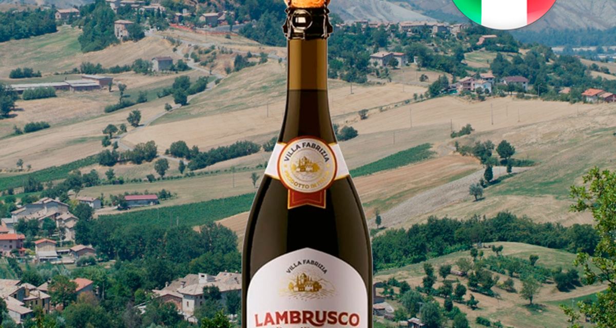 Villa Fabrizia Lambrusco Rosso Amabile - Oferta