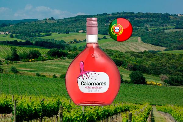 Calamares Rosé Vinho Verde DOC - Thumbnail
