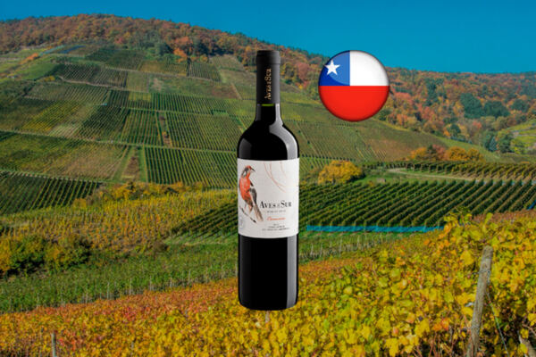 Aves Del Sur Estate Carménère Valle del Maule DO 2023 - Thumbnail