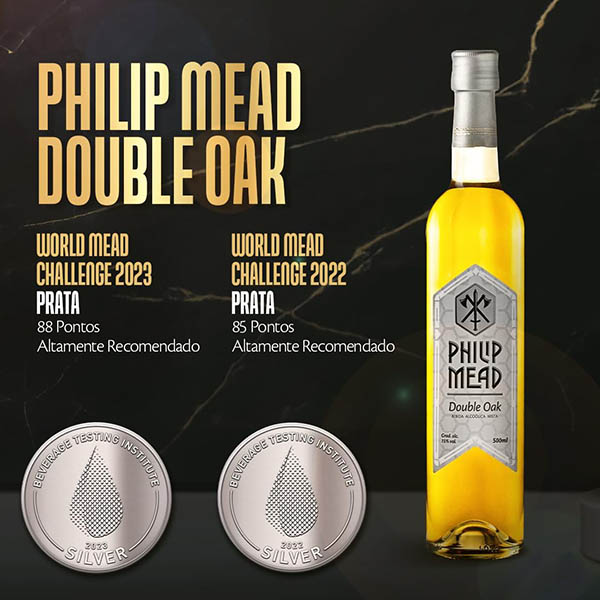 Hidromel Philip Mead Double Oak - Seco 2023 - 500 ml 3