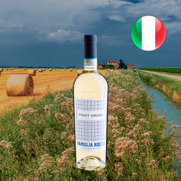 Famiglia Rocca Collezione Oro Pinot Grigio Delle Venezie DOC 2023 - Oferta