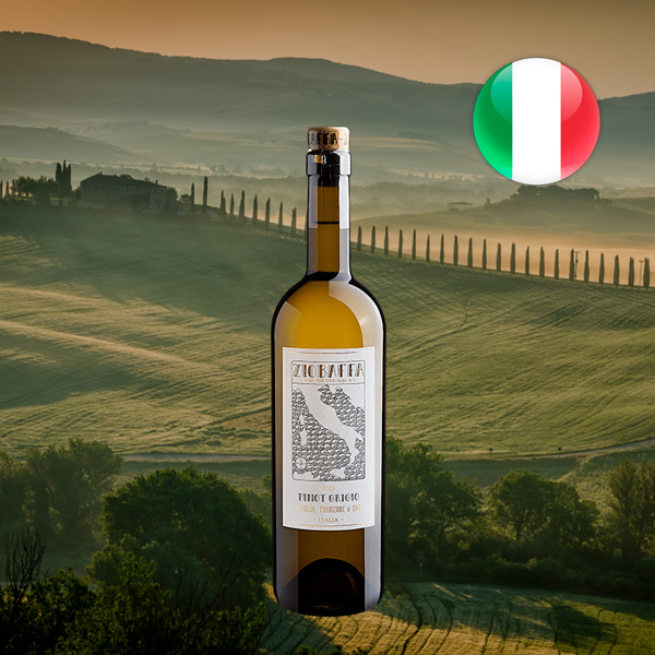 ZioBaffa Pinot Grigio Terre Siciliane IGT 2023 - Oferta